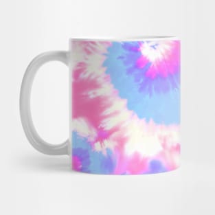 Retro Pink Tie Dyed Mug